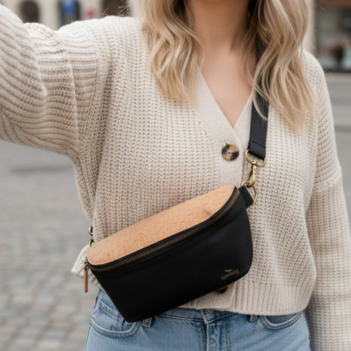 "Casual" nachhaltige Bauchtasche