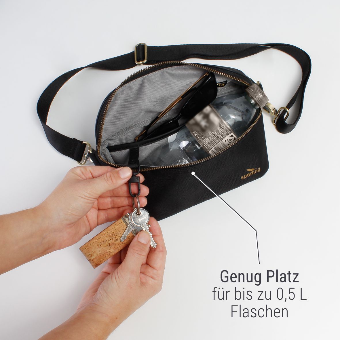 "Casual" nachhaltige Bauchtasche