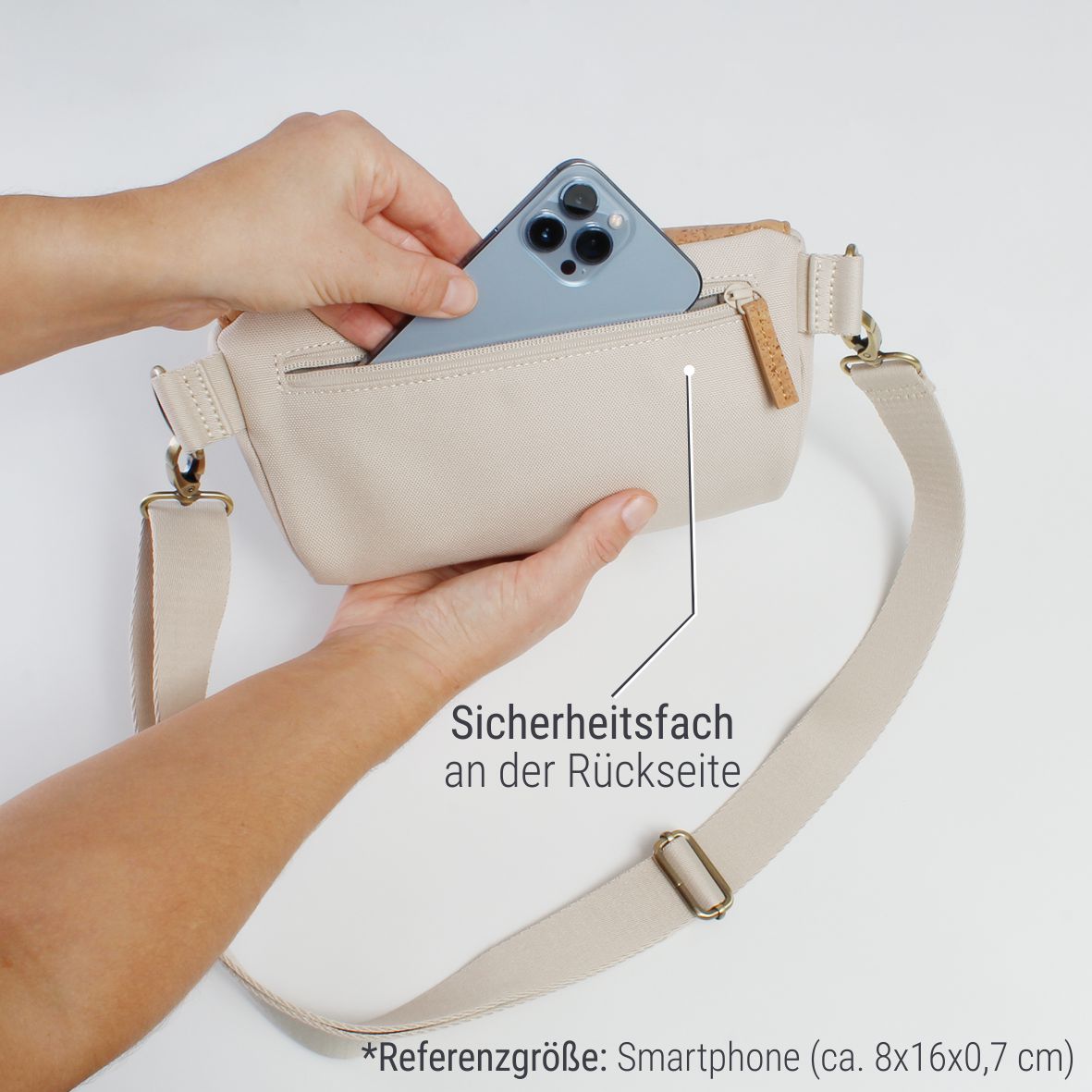 "Casual" nachhaltige Bauchtasche