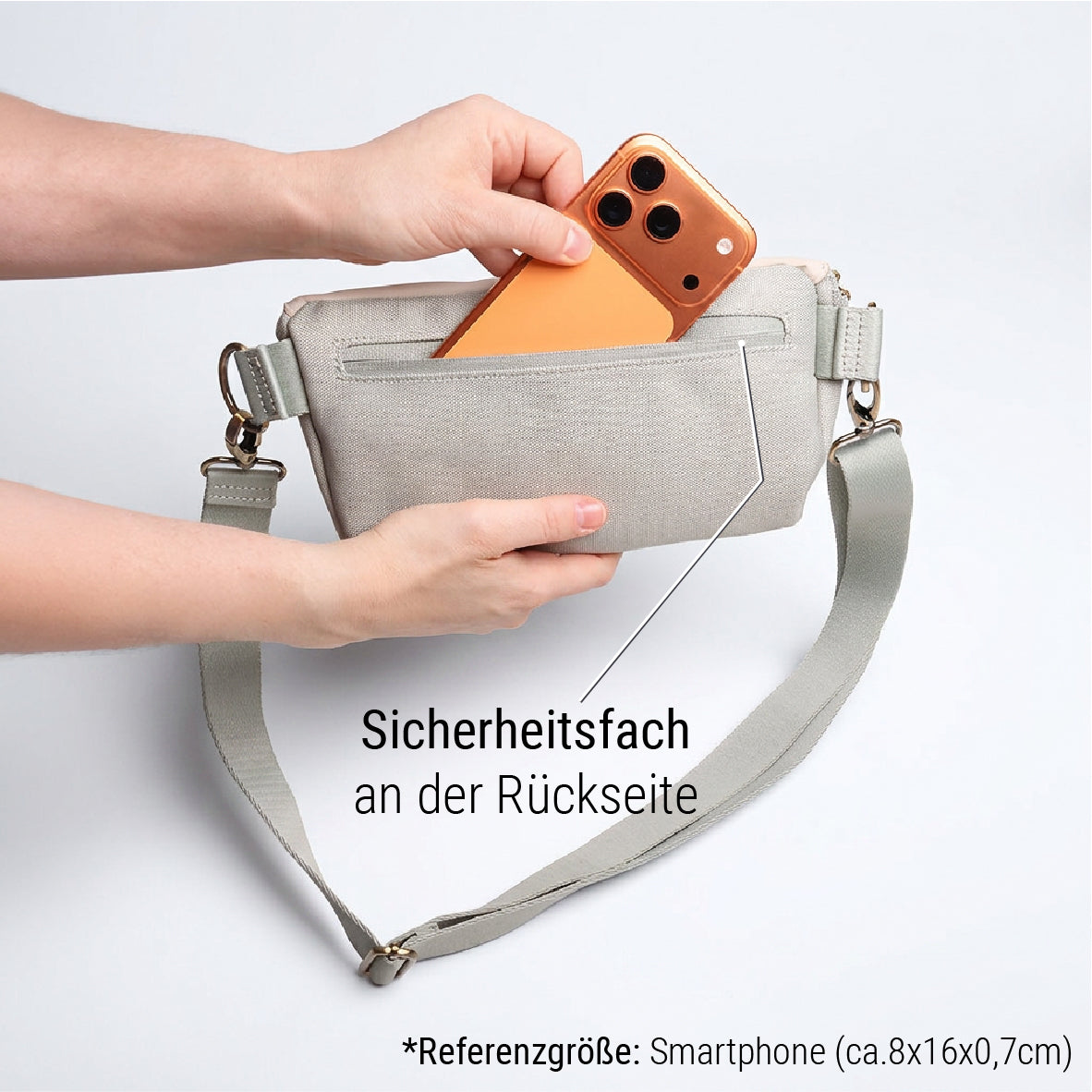 "Casual" nachhaltige Bauchtasche