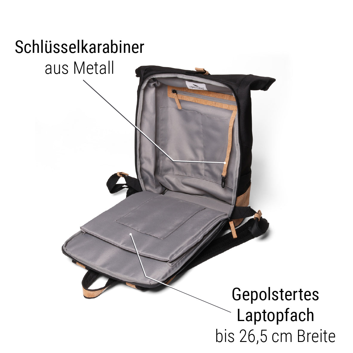 "Daily" Rolltop Rucksack