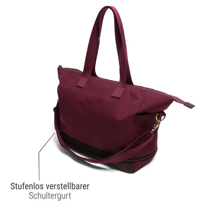 "Divided" Erweiterbarer Shopper