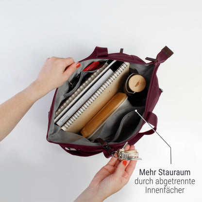 "Divided" Erweiterbarer Shopper