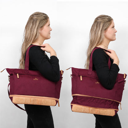 "Divided" Erweiterbarer Shopper