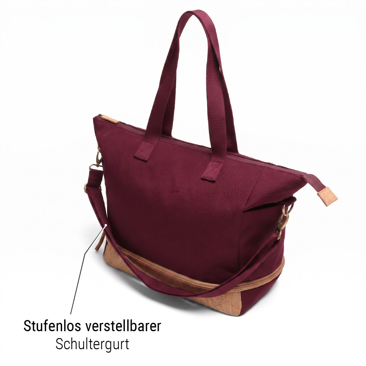 "Divided" Erweiterbarer Shopper