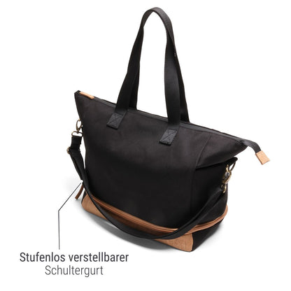 "Divided" Erweiterbarer Shopper