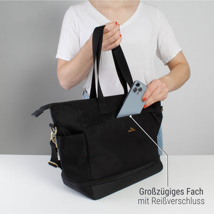 "Divided" Erweiterbarer Shopper