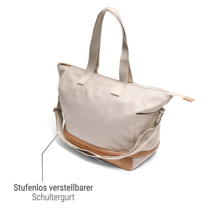 "Divided" Erweiterbarer Shopper