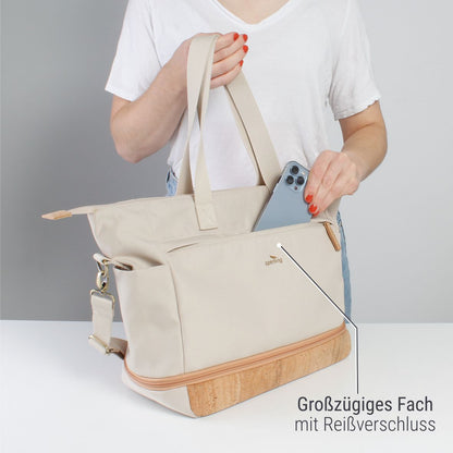"Divided" Erweiterbarer Shopper
