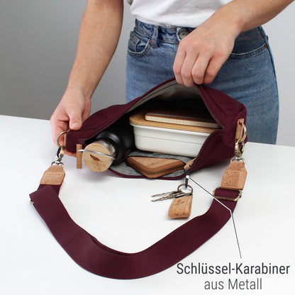 "Easy" Moonbag mit breitem Gurt