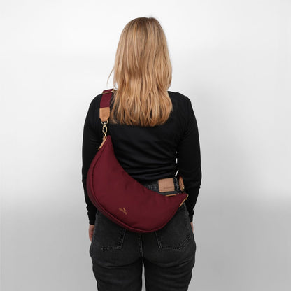 "Easy" Moonbag mit breitem Gurt