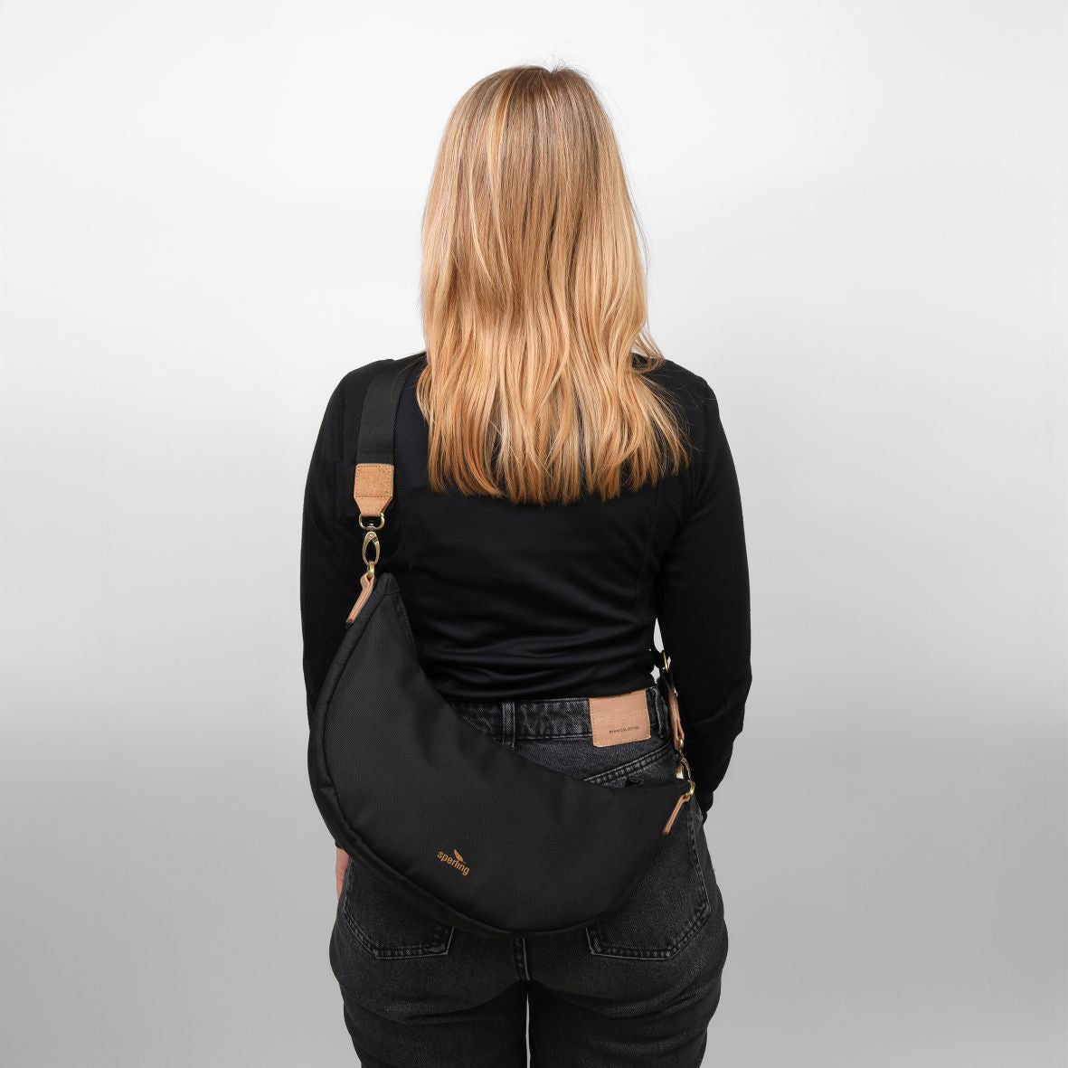 "Easy" Moonbag mit breitem Gurt