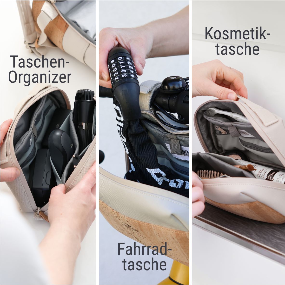 "Essential" 3-in-1-Tasche