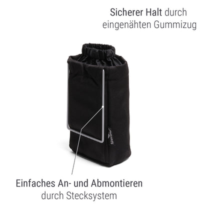 Abnehmbarer Flaschenhalter