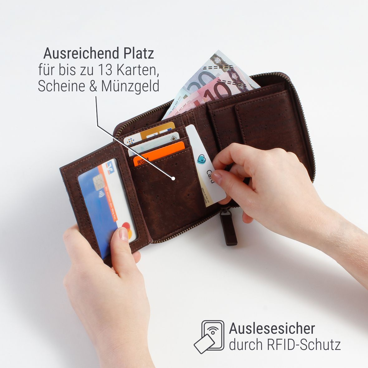 "Generous" Kleines Damen Portemonnaie