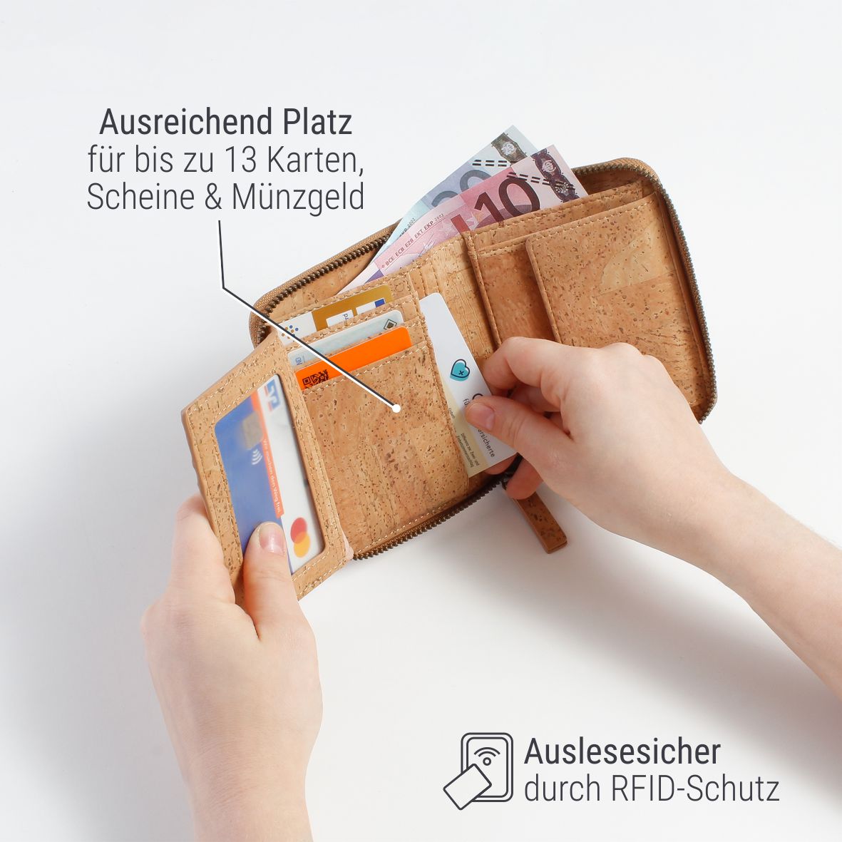 "Generous" Kleines Damen Portemonnaie