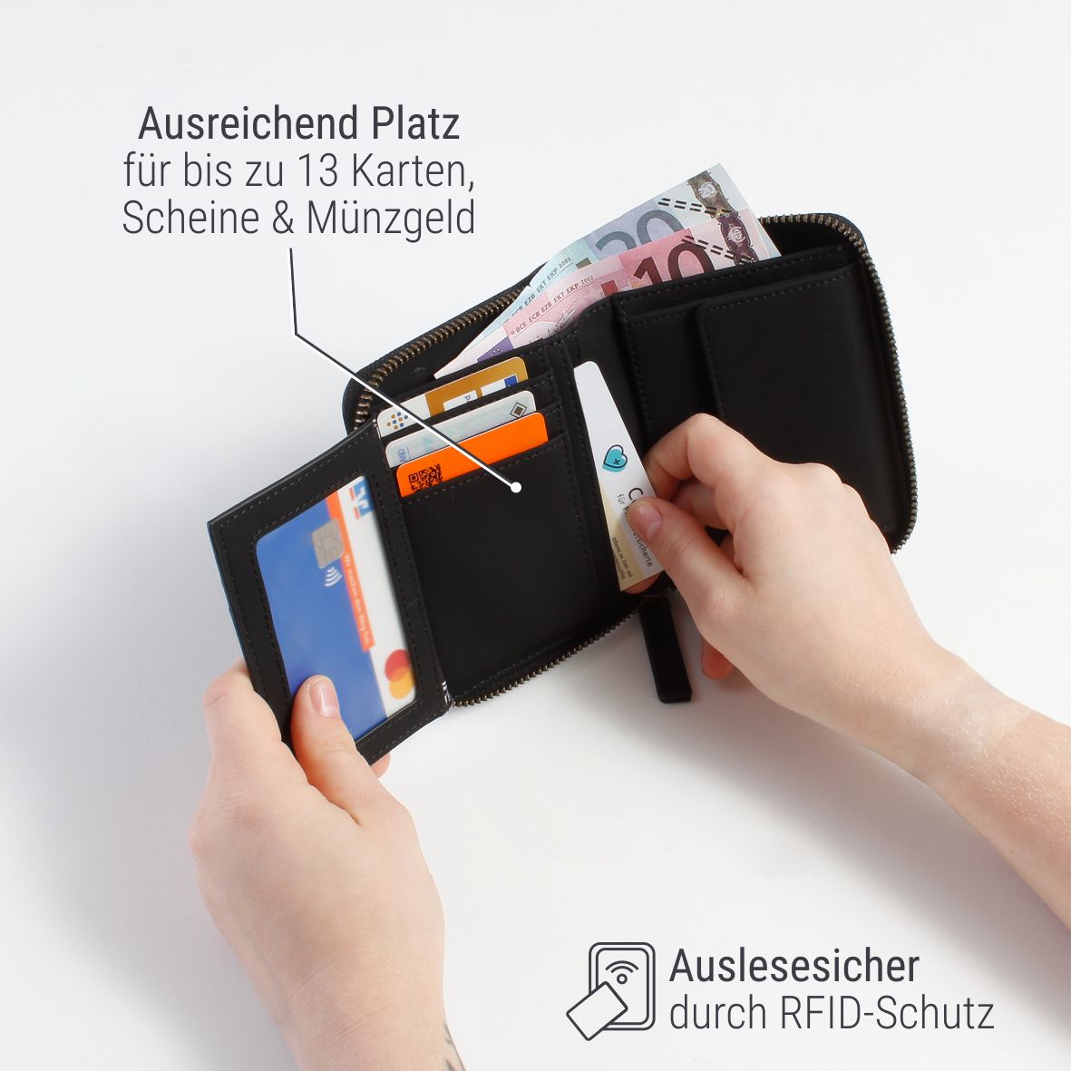 "Generous" Kleines Damen Portemonnaie