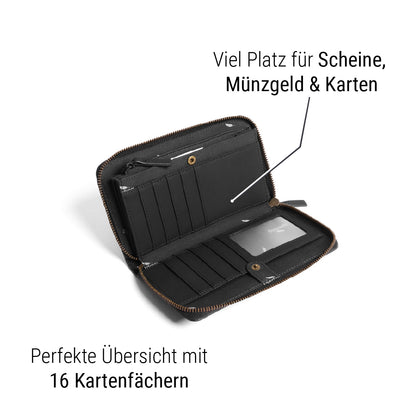 "Gentle" Großes Portemonnaie