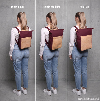 "Triple" 2-in-1 Rucksack