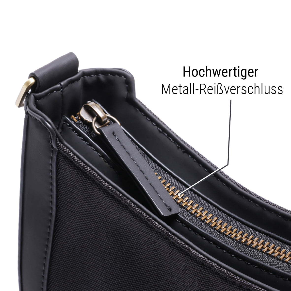 "Sassy" Handtasche mit kurzem Gurt