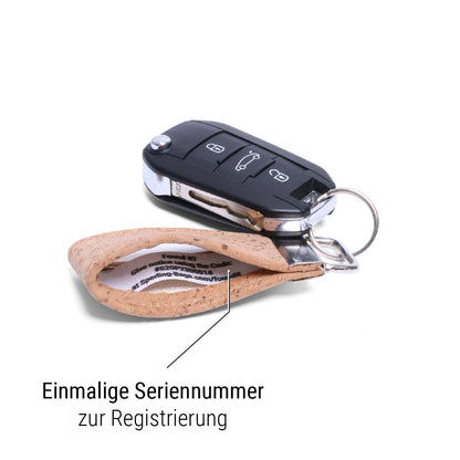 "Safety" Schlüsselanhänger aus Kork