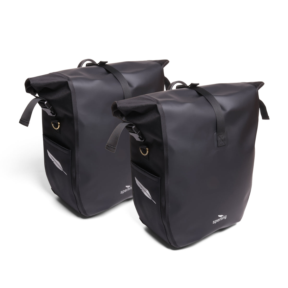 "Solid" Wasserdichte Fahrradtasche 2er-Set