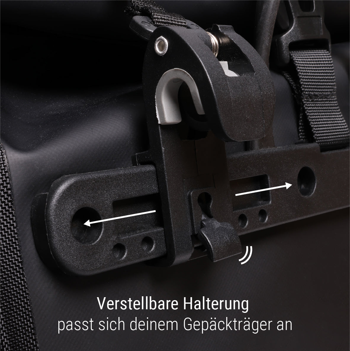 "Solid" Wasserdichte Fahrradtasche 2er-Set