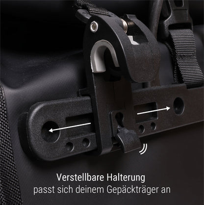 "Solid" Wasserdichte Fahrradtasche 2er-Set