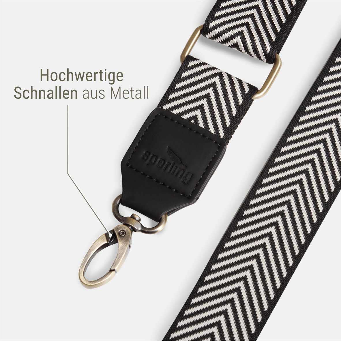 Wechselbarer Taschengurt "Arrow"