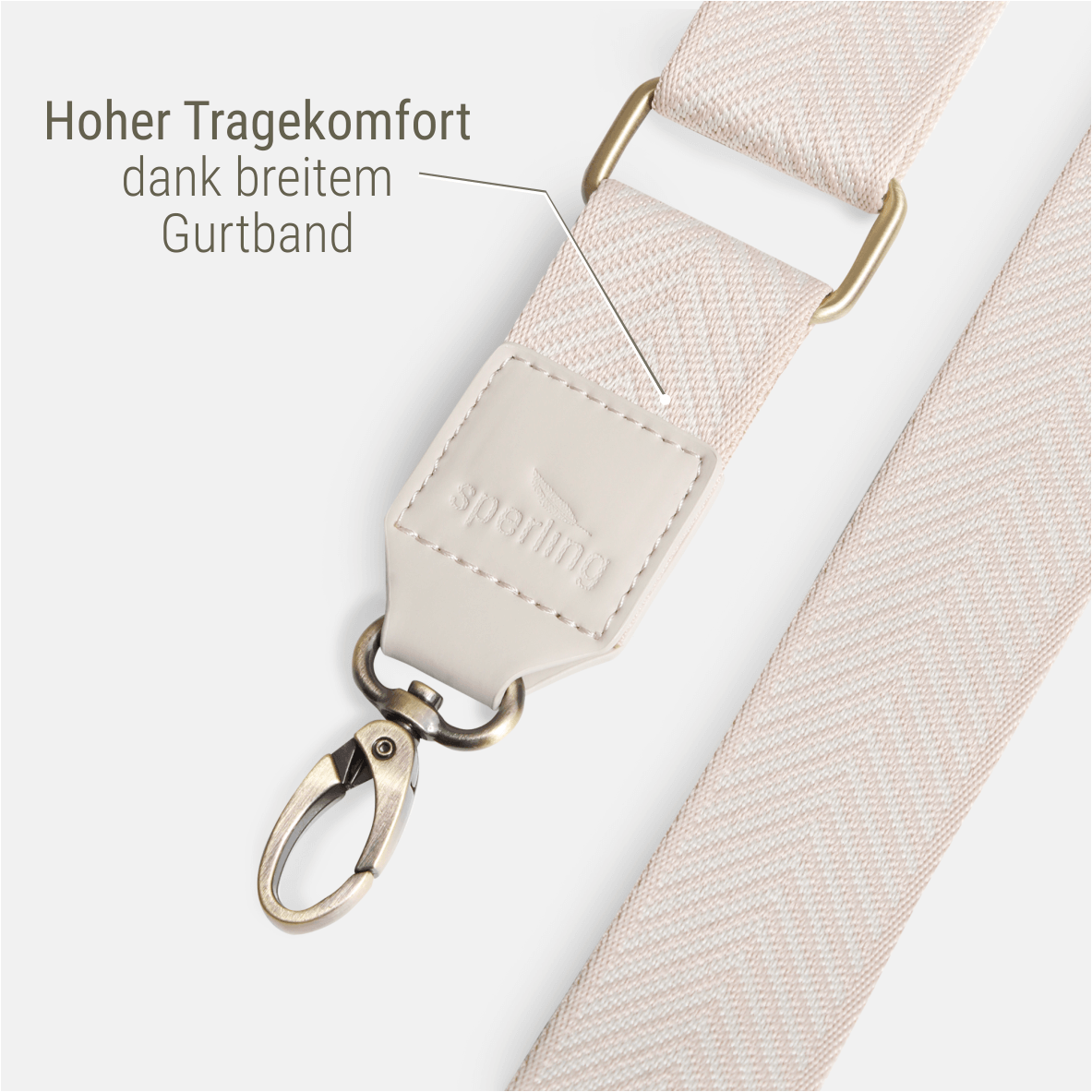 Wechselbarer Taschengurt "Arrow"