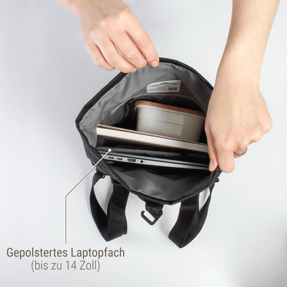 "Tiny" Kleiner Rolltop Rucksack