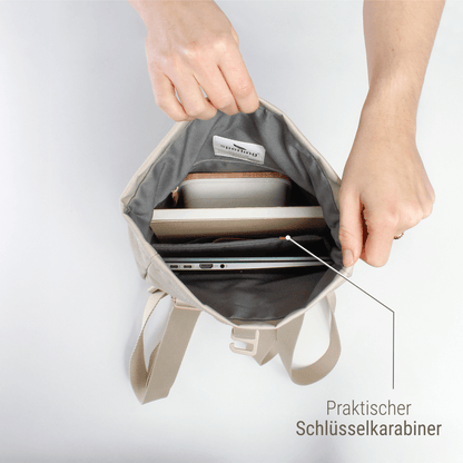 "Tiny" Kleiner Rolltop Rucksack