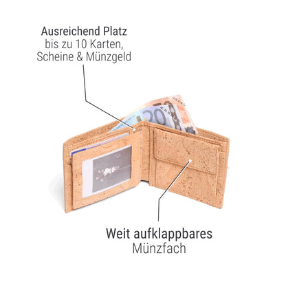 "Wealthy" 2-in-1 Herren-Portemonnaie